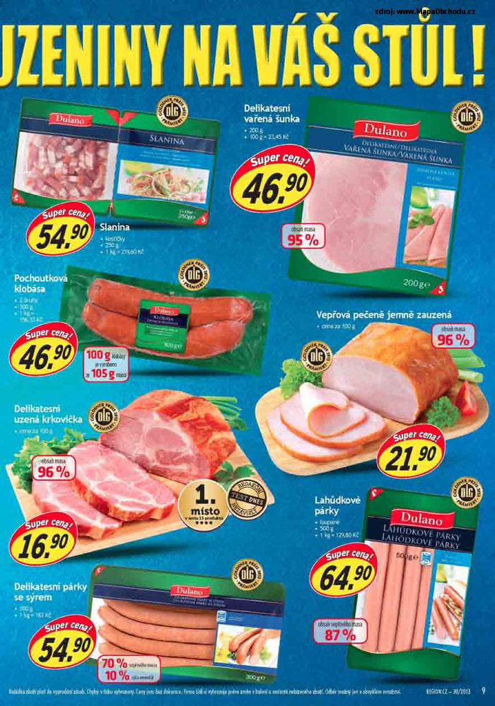 Stránka č. 9 - Akční leták Lidl Týden &quot;Sea food&quot;