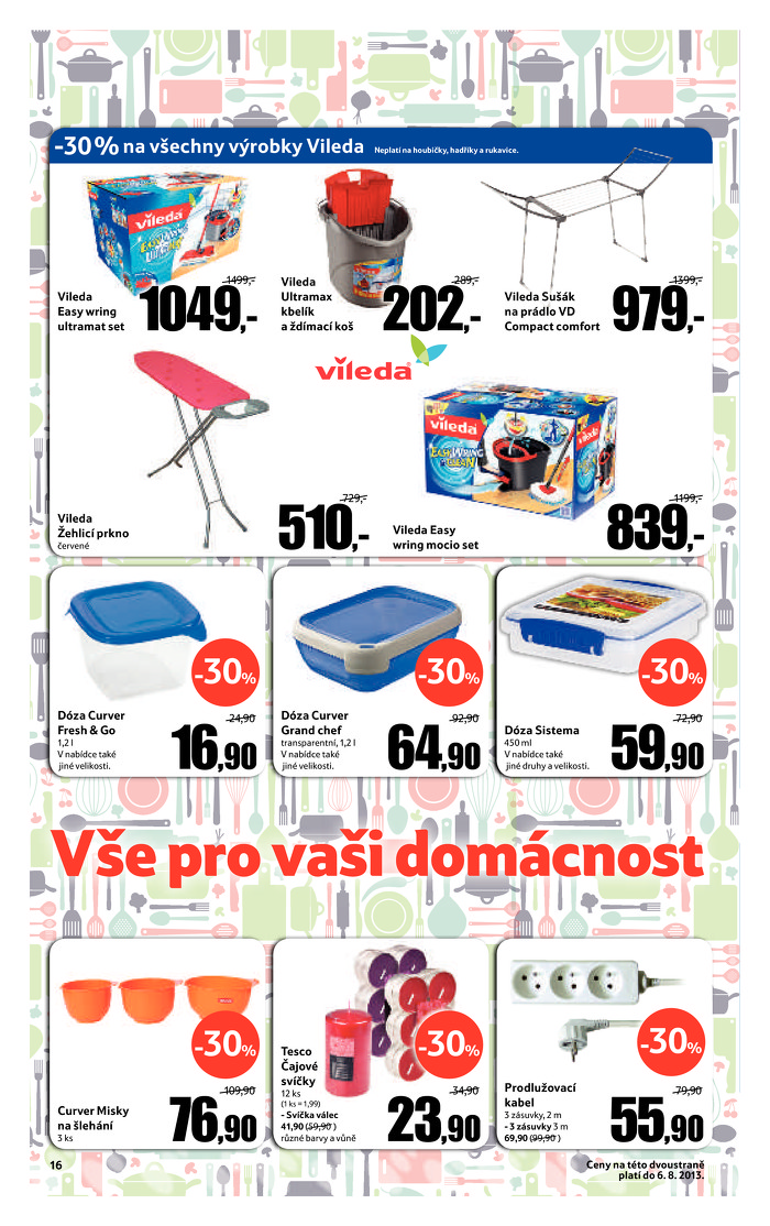 Stránka č. 16 - Akční leták Tesco Hypermarket