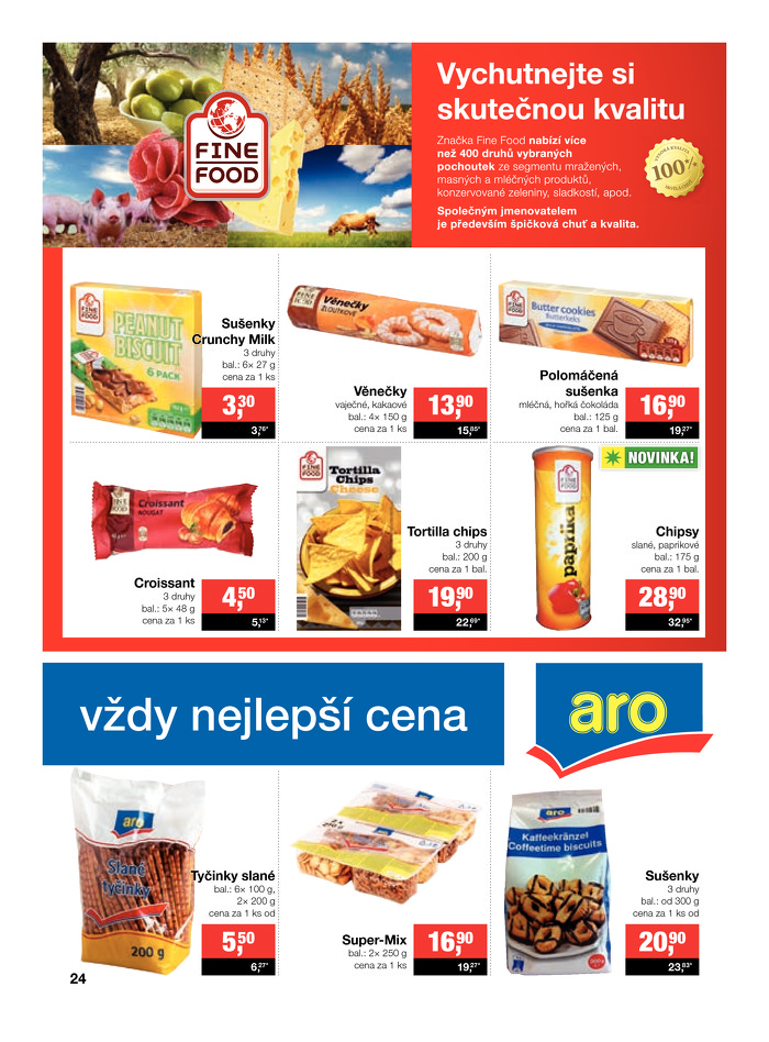 Stránka č. 24 - Akční leták Makro  Potraviny