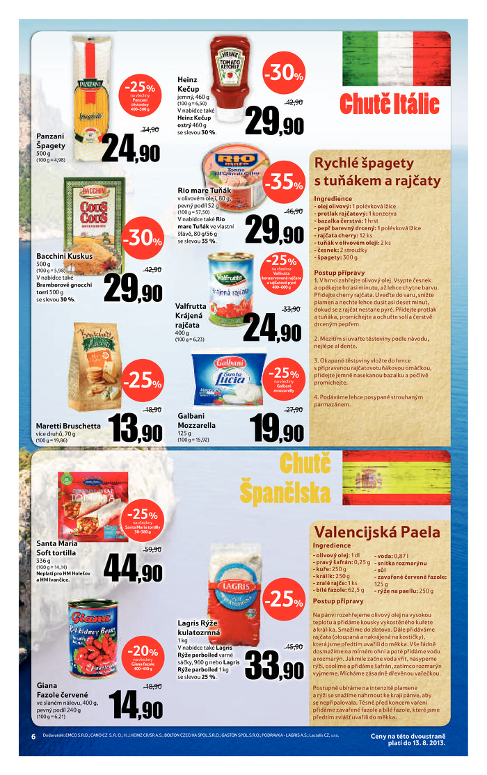 Stránka č. 6 - Akční leták Tesco Hypermarket