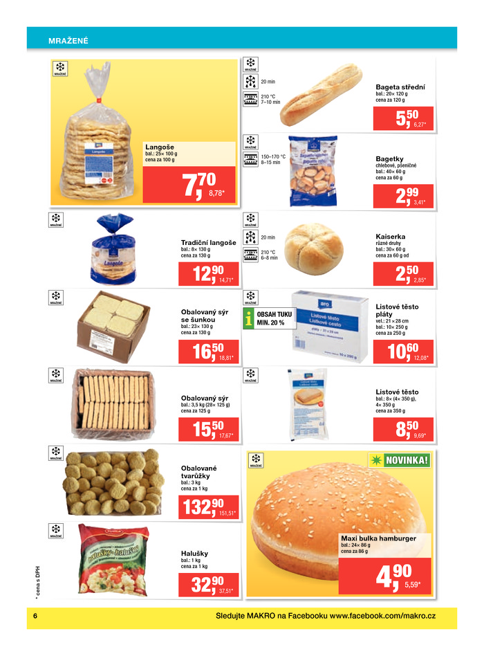 Stránka č. 6 - Akční leták Makro  Gastronomie