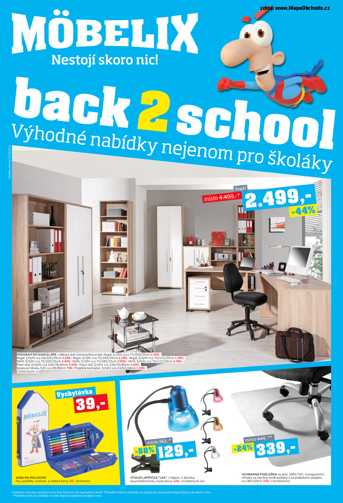 Stránka č. 1 - Akční leták Mobelix Back2school