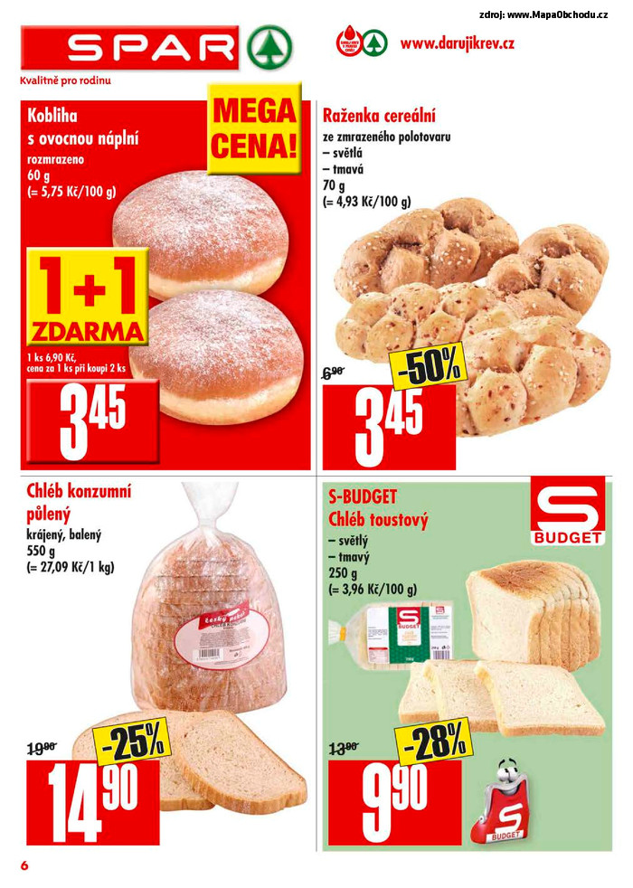 Stránka č. 6 - Akční leták Spar