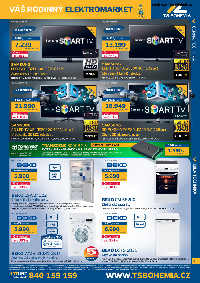 Stránka č. 7 - Akční leták TS Bohemia