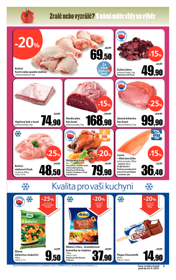 Stránka č. 3 - Akční leták Tesco Hypermarket