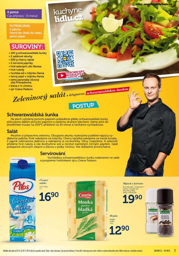 Stránka č. 3 - Akční leták Lidl Speciality alpské kuchyně