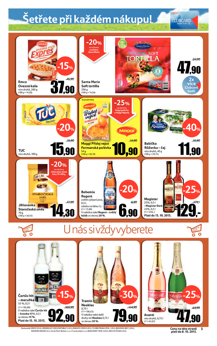 Stránka č. 5 - Akční leták Tesco Hypermarket