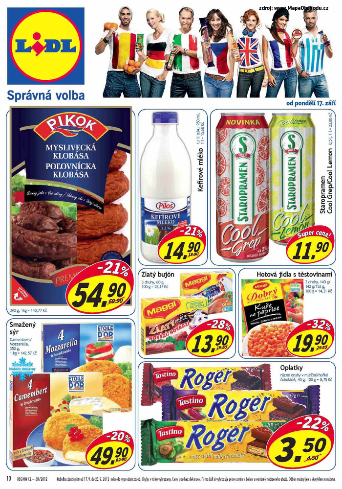 Stránka č. 10 - Akční leták Lidl  Akce Lesk