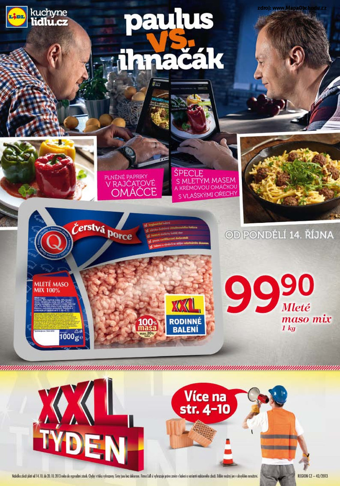 Stránka č. 1 - Akční leták Lidl XXL Týden