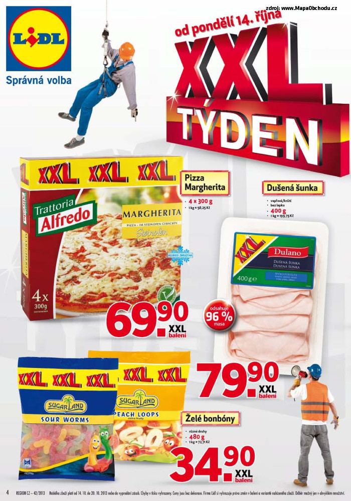 Stránka č. 4 - Akční leták Lidl XXL Týden