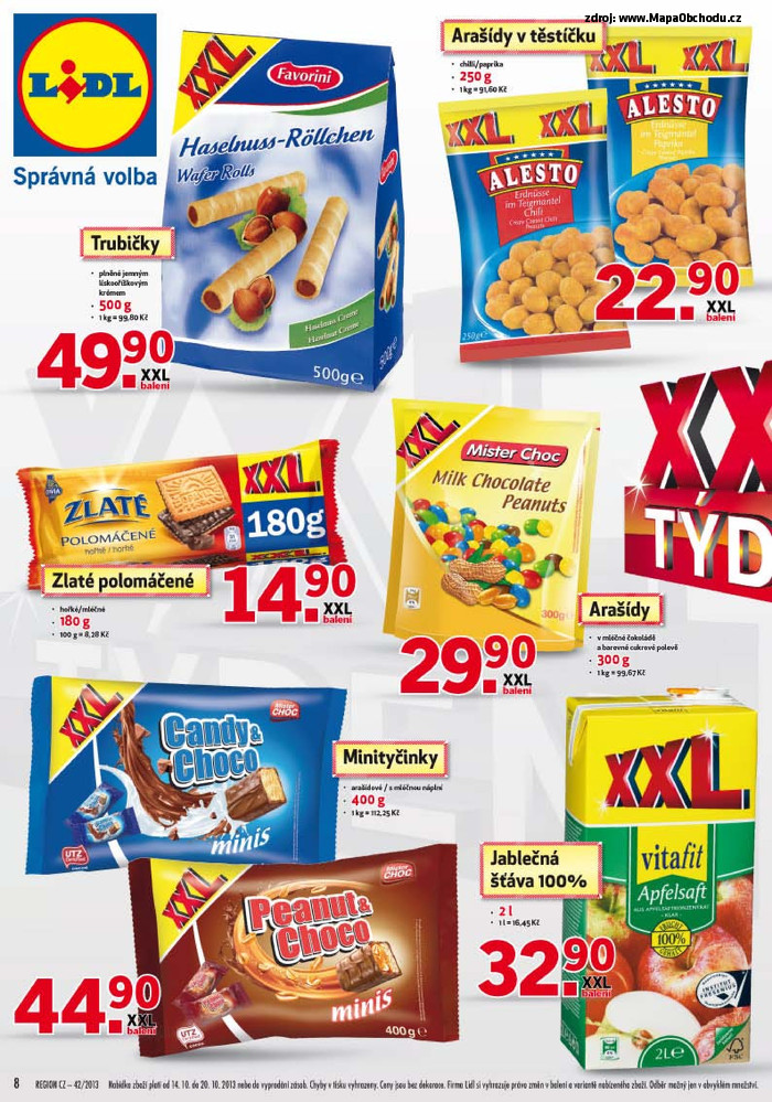 Stránka č. 8 - Akční leták Lidl XXL Týden