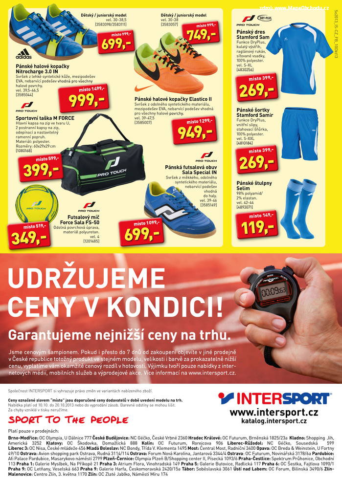 Stránka č. 8 - Akční leták Intersport