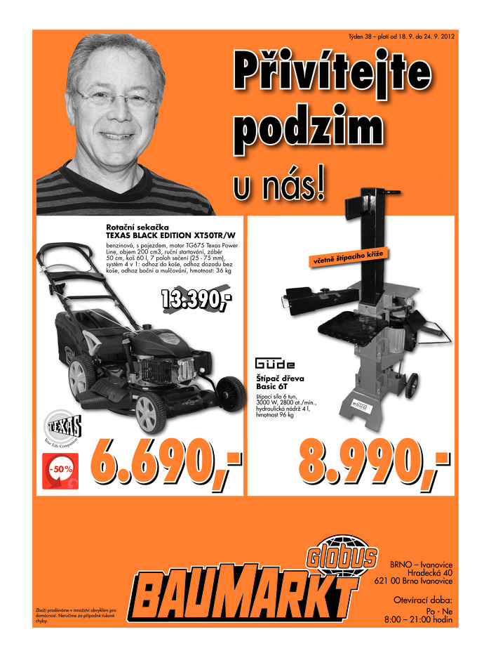 Stránka č. 1 - Akční leták Globus  Baumarkt