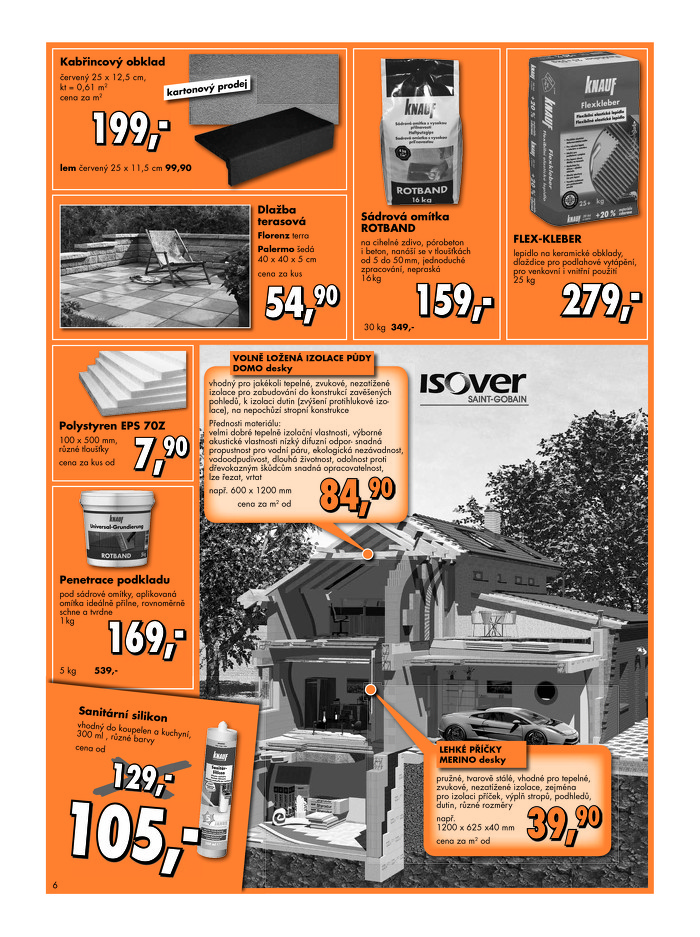 Stránka č. 6 - Akční leták Globus  Baumarkt