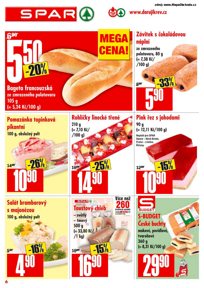 Stránka č. 6 - Akční leták Spar