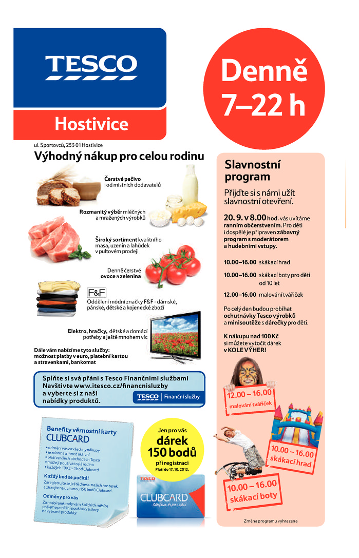 Stránka č. 2 - Akční leták Tesco  Hostivice