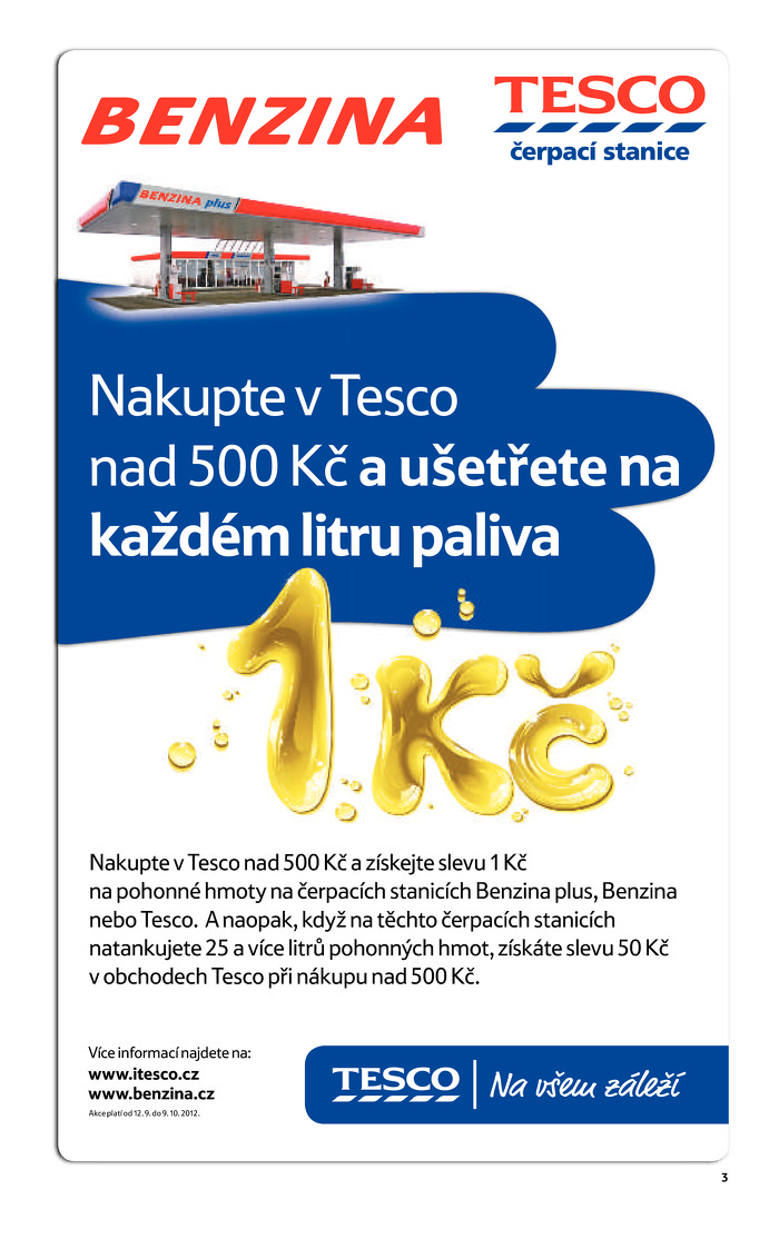 Stránka č. 3 - Akční leták Tesco  Hypermarket