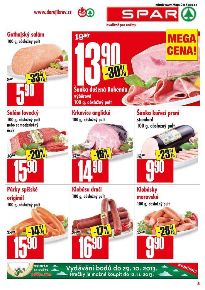 Stránka č. 5 - Akční leták Spar