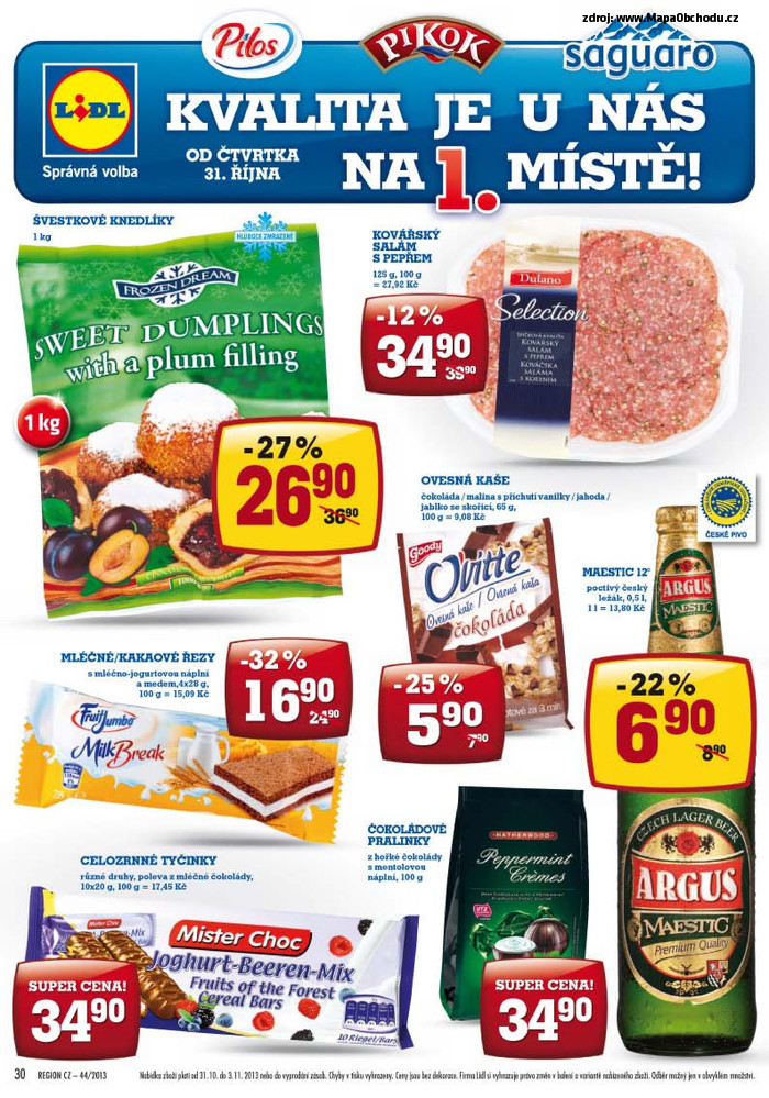 Stránka č. 30 - Akční leták Lidl