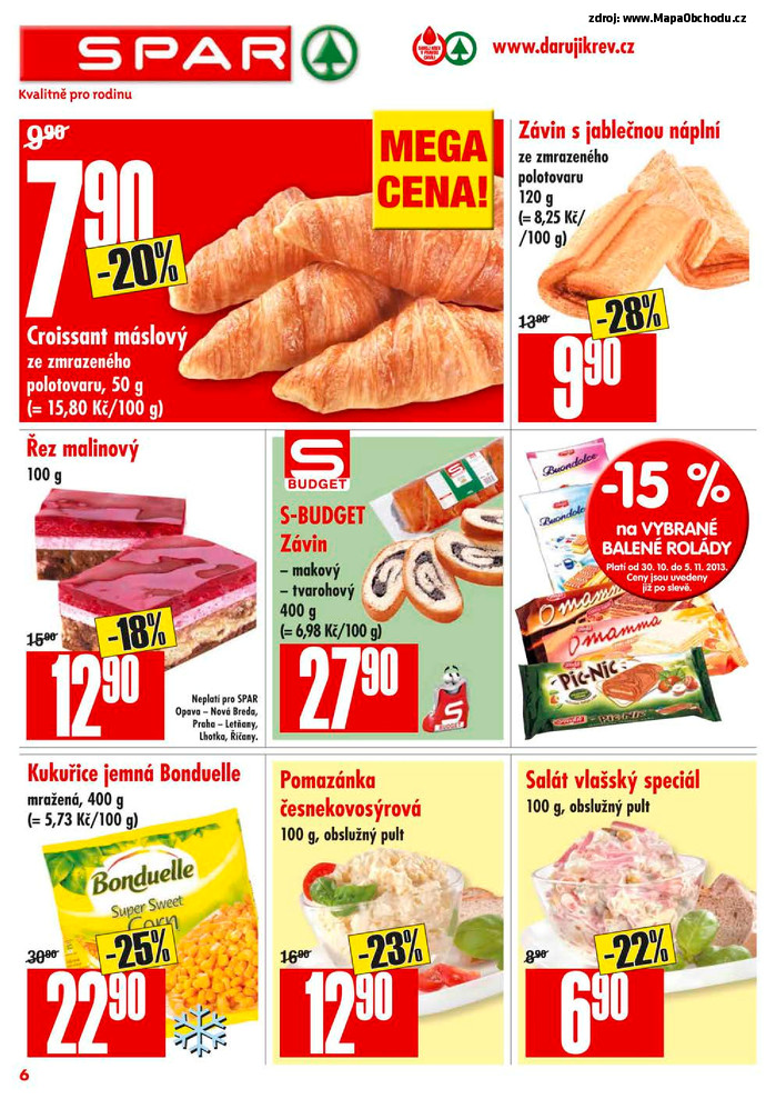 Stránka č. 6 - Akční leták Spar