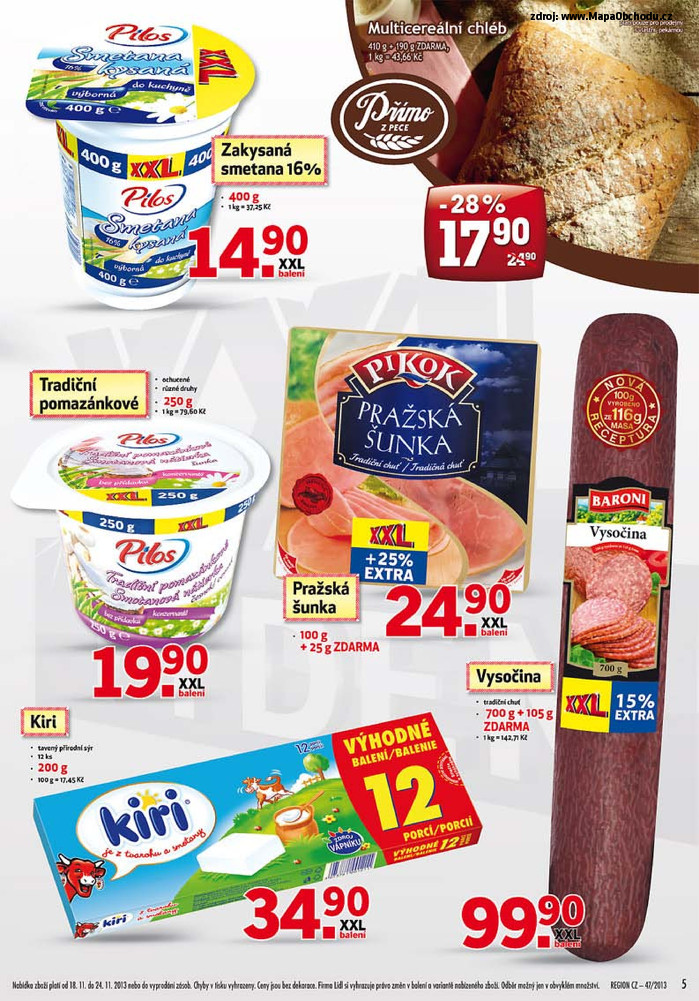 Stránka č. 9 - Akční leták Lidl