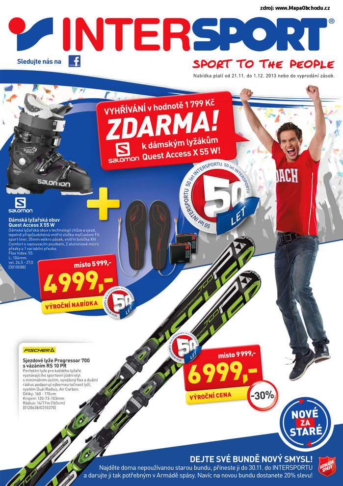 Stránka č. 1 - Akční leták Intersport