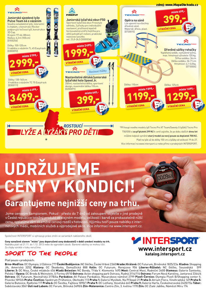 Stránka č. 8 - Akční leták Intersport