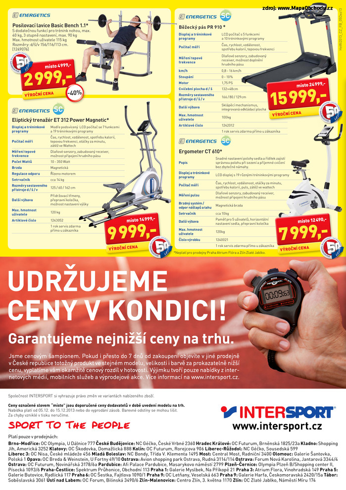 Stránka č. 12 - Akční leták Intersport