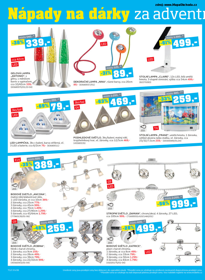 Stránka č. 8 - Akční leták Mobelix