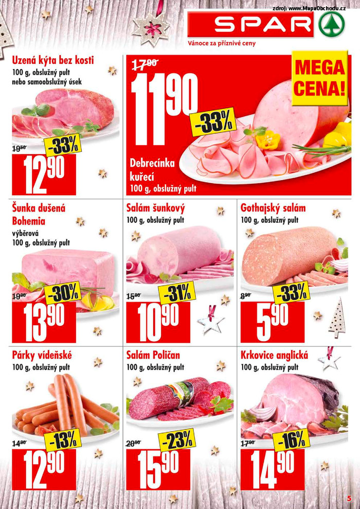 Stránka č. 5 - Akční leták Spar