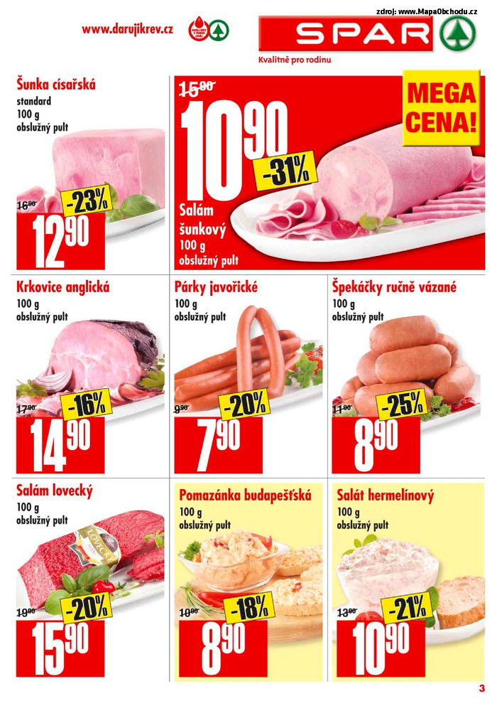 Stránka č. 3 - Akční leták Spar