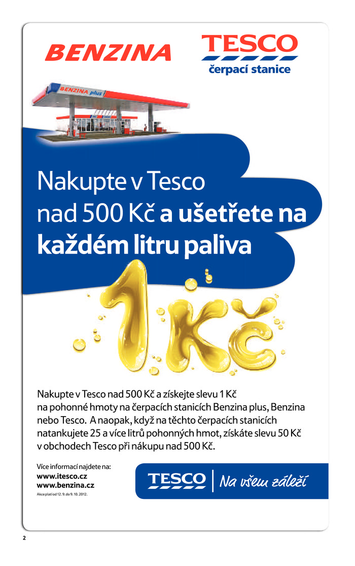 Stránka č. 2 - Akční leták Tesco  Hypermarket