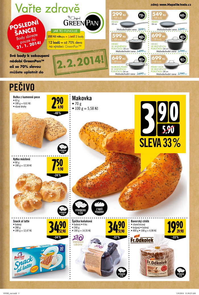 Stránka č. 5 - Akční leták Albert Hypermarket