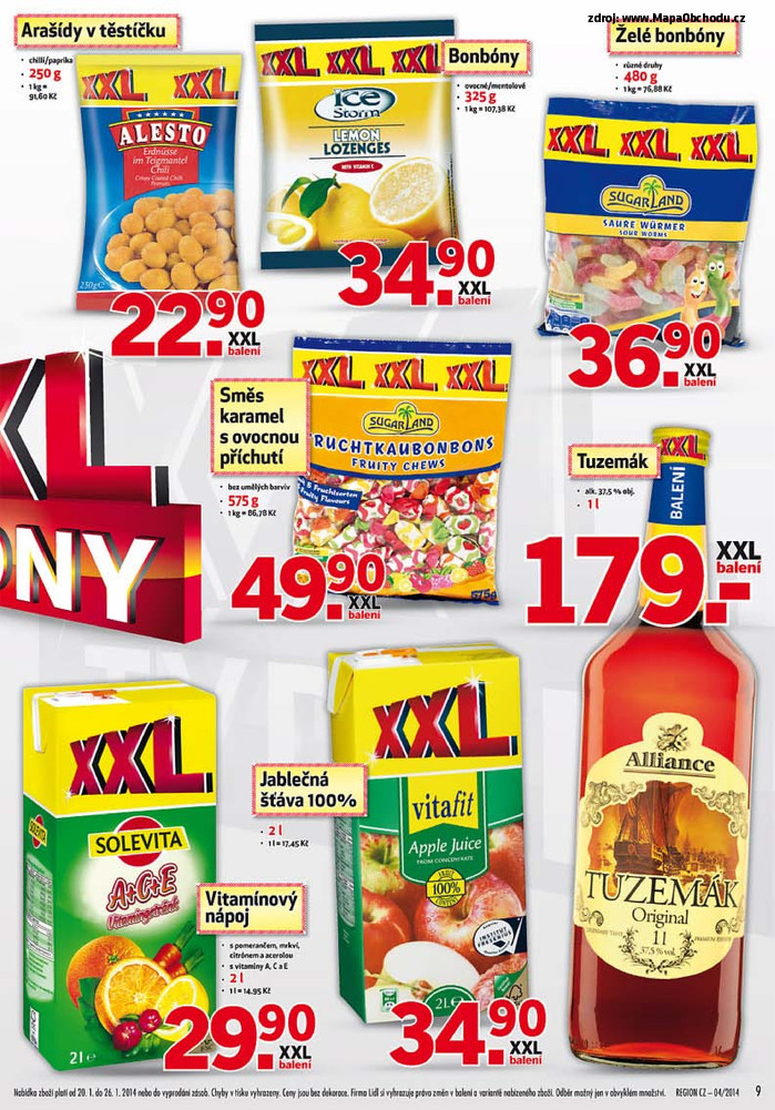 Stránka č. 9 - Akční leták Lidl XXL Týdny