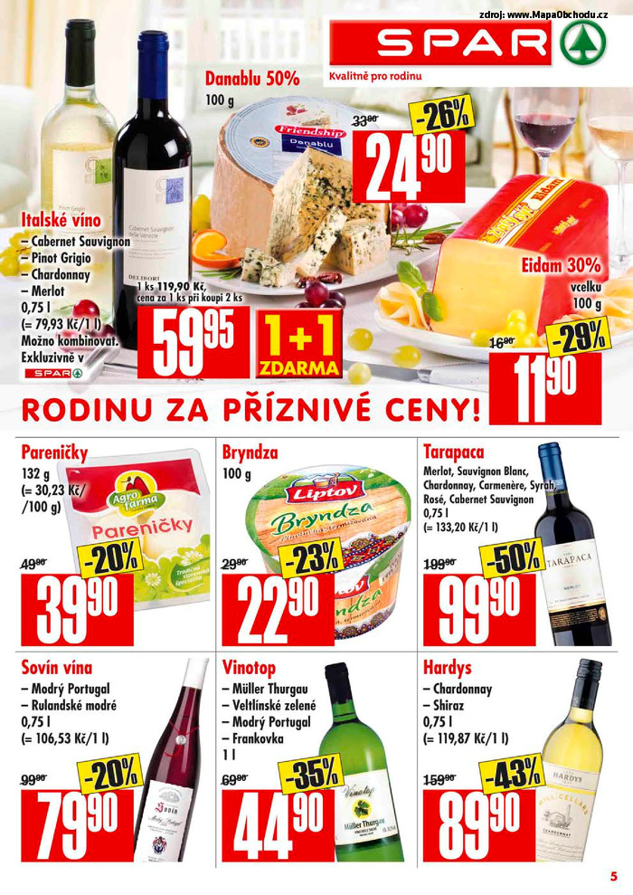 Stránka č. 5 - Akční leták Spar