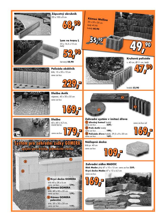 Stránka č. 7 - Akční leták Globus  Baumarkt (Brno)