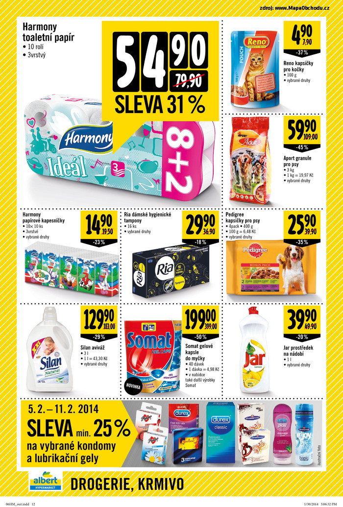 Stránka č. 12 - Akční leták Albert Hypermarket