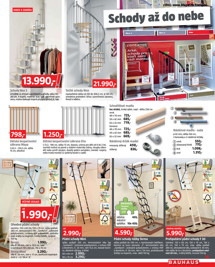 Stránka č. 15 - Akční leták Bauhaus