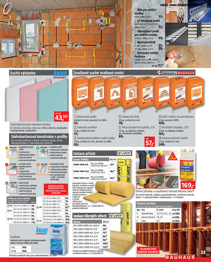 Stránka č. 23 - Akční leták Bauhaus