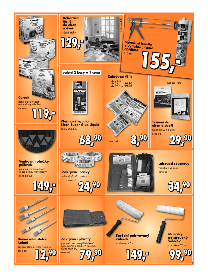 Stránka č. 11 - Akční leták Globus  Baumarkt