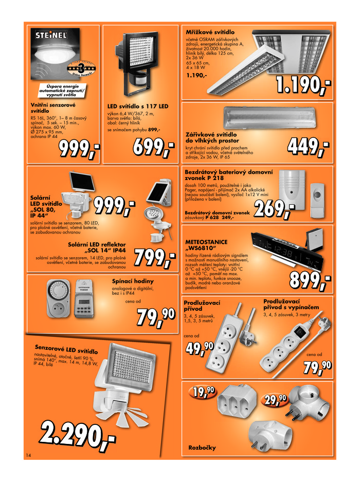 Stránka č. 14 - Akční leták Globus  Baumarkt