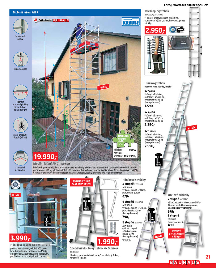Stránka č. 21 - Akční leták Bauhaus