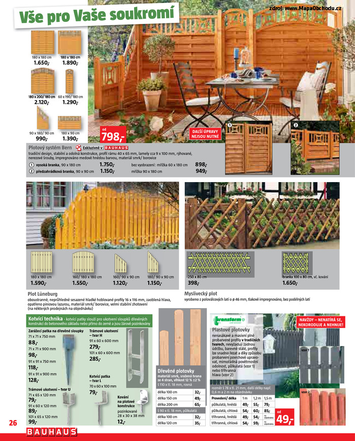 Stránka č. 26 - Akční leták Bauhaus
