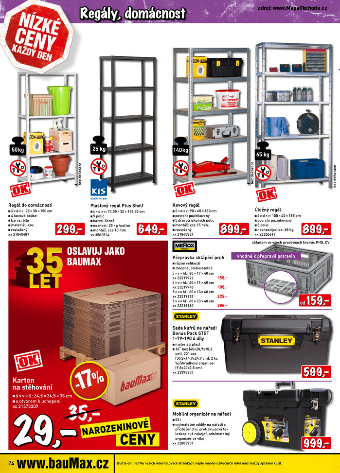 Stránka č. 24 - Akční leták bauMax