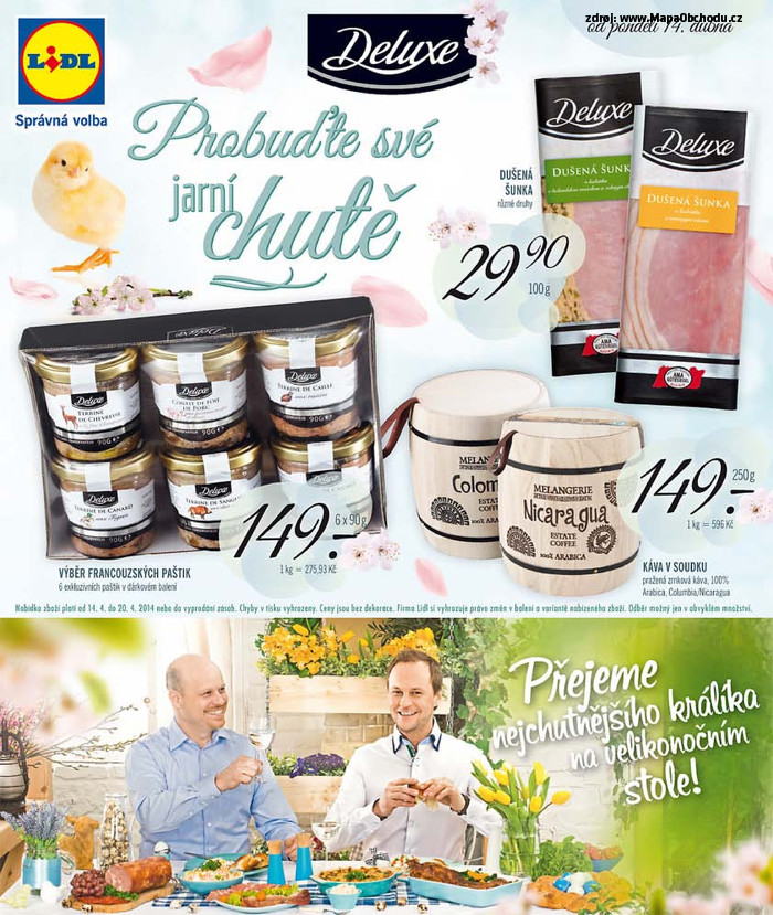 Stránka č. 1 - Akční leták Lidl Probuďte své jarní chutě