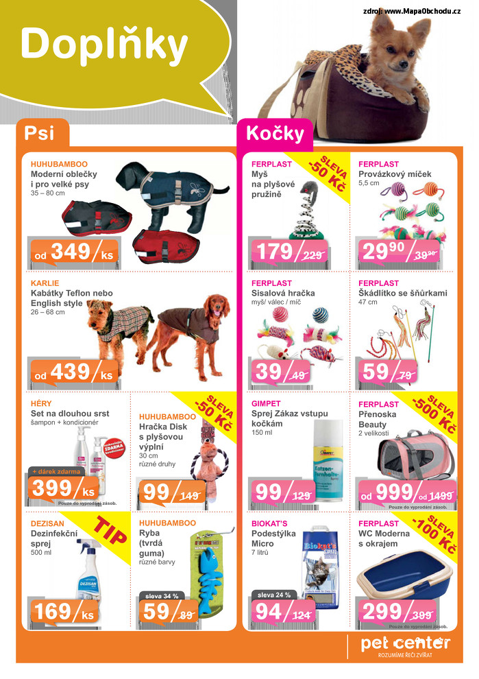 Stránka č. 7 - Akční leták Pet Center