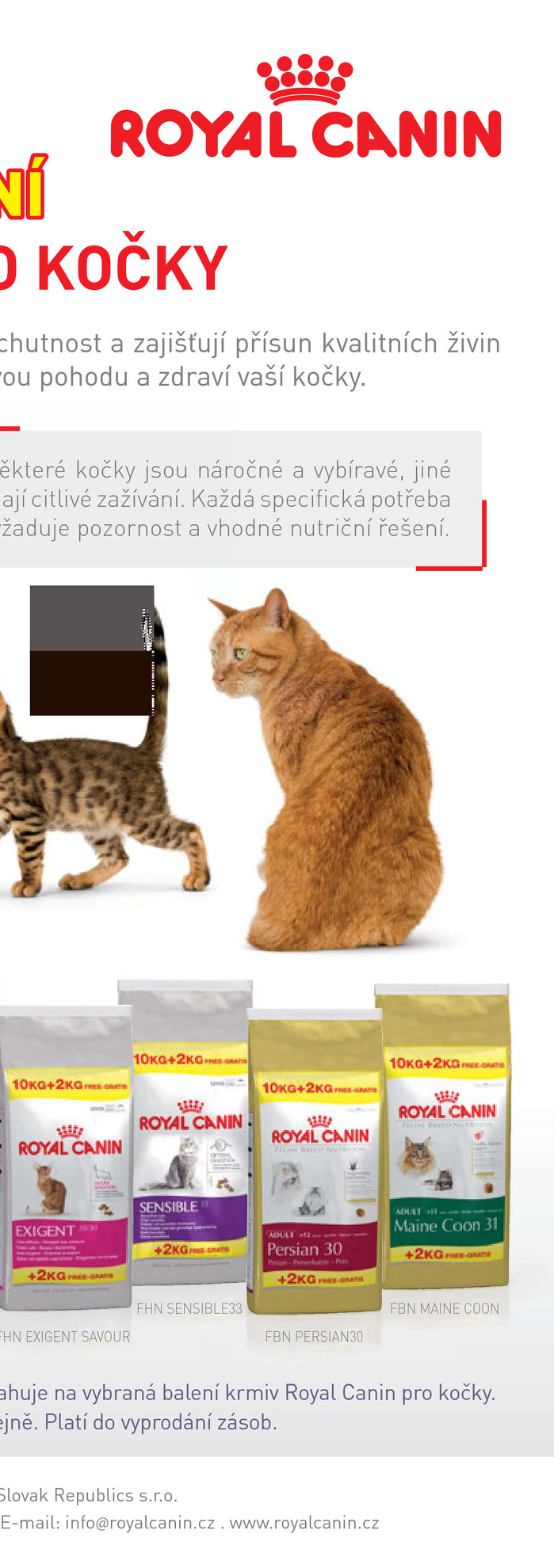 Stránka č. 8 - Akční leták Pet Center