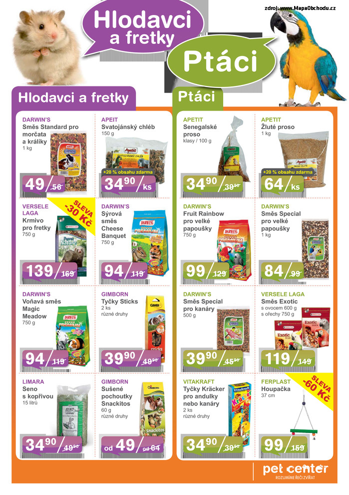 Stránka č. 9 - Akční leták Pet Center