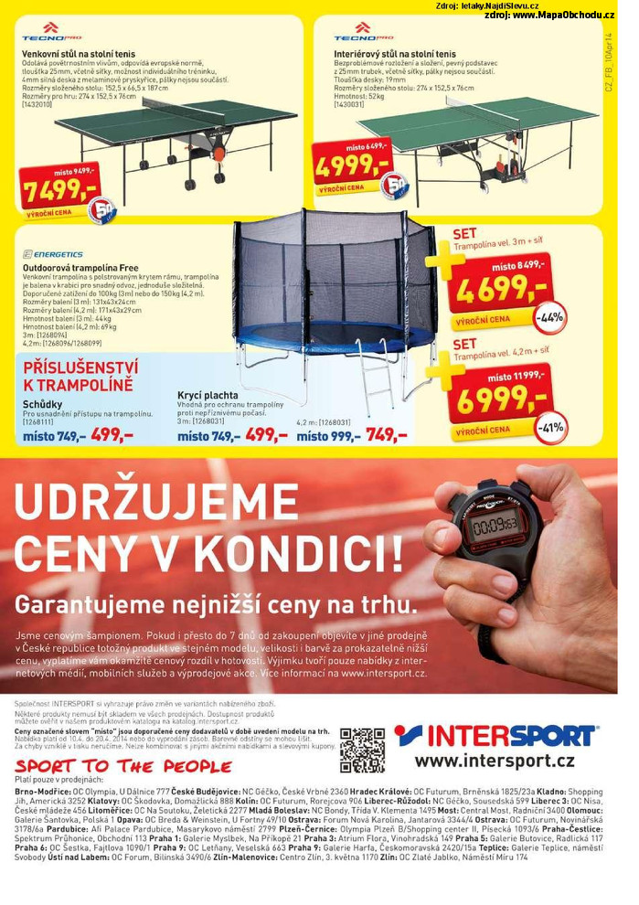 Stránka č. 12 - Akční leták Intersport