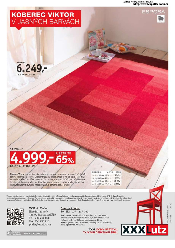 Stránka č. 12 - Akční leták XXXLutz - 20% na bytový textil, závěsy a svítidla